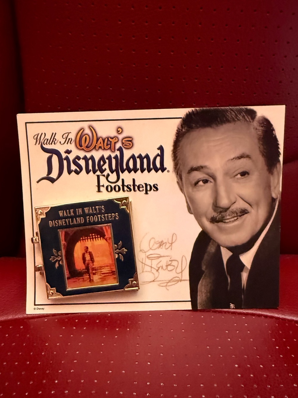 Walk in Walt’s Disneyland Footsteps - Exclusive Tour Pin
